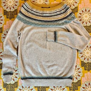 Vintage BCBG Faire Isle Sweater